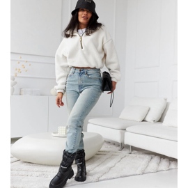 Botas de neve femininas com isolamento preto Pulliam 1