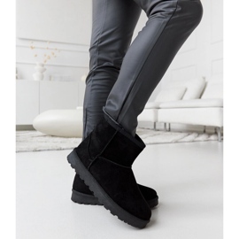 Botas de neve curtas com isolamento preto Menaggio 1 Botas de neve curtas com isolamento preto Menaggio 1