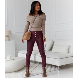 Botins de salto baixo castanho escuro, Layman 1