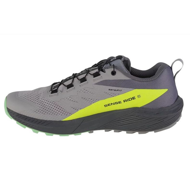 Tênis de corrida Salomon Sense Ride 5 M 471442 cinza 1