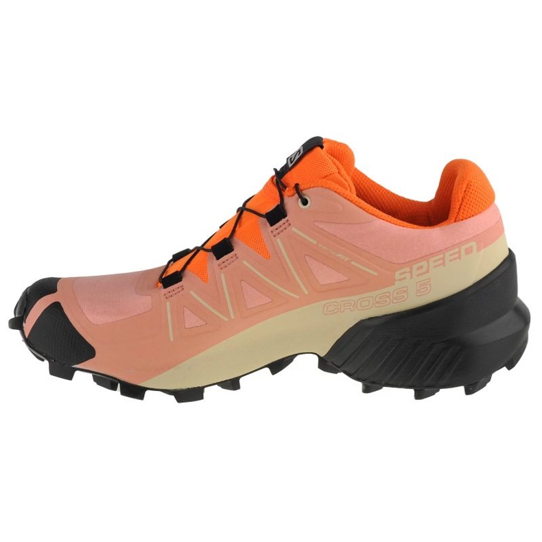 Tênis de corrida Salomon Speedcross 5 W 416099 rosa 1