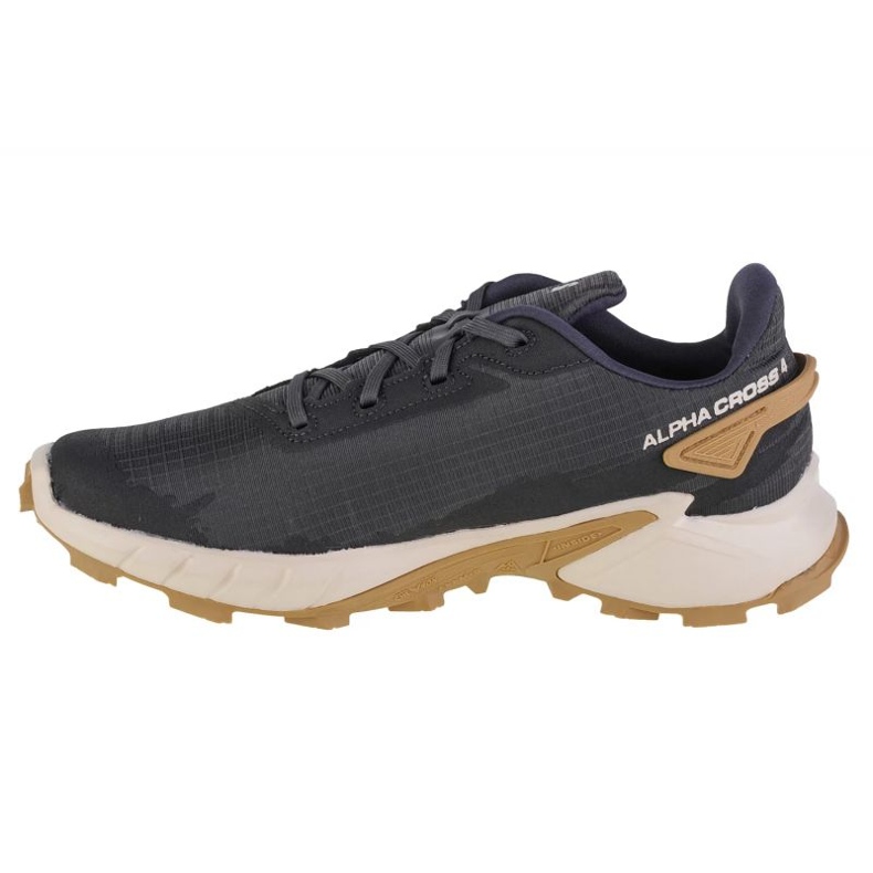 Tênis de corrida Salomon Alphacross 4 M 417241 cinza 1