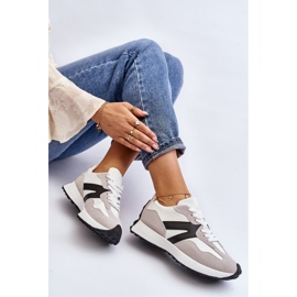 Calçado desportivo feminino cinza Chloette 1