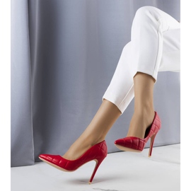 BM Salto acolchoado vermelho Lore 1 BM Salto acolchoado vermelho Lore 1