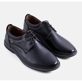 Brogues pretos de homem Toni 1
