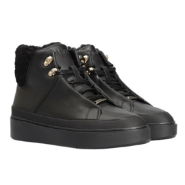 Sapatos Calvin Klein Hell Cupsole Hi Top Wl W HW0HW01208 preto 1