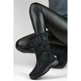Botas quentes de alto conforto, botas de neve de inverno preto 1 Botas quentes de alto conforto, botas de neve de inverno preto 1