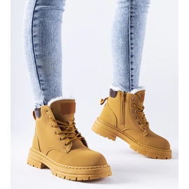Botas de trabalho com isolamento marrom da Stevens castanho 1