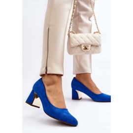 Sapatos de salto alto Stelloria azuis azul 4