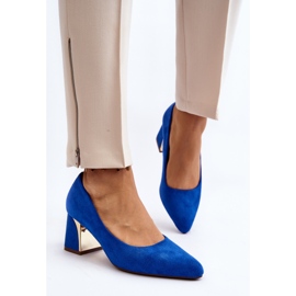Sapatos de salto alto Stelloria azuis azul 7