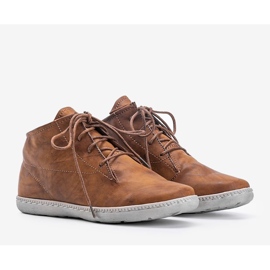 Botas femininas casuais Keira marrom castanho 1