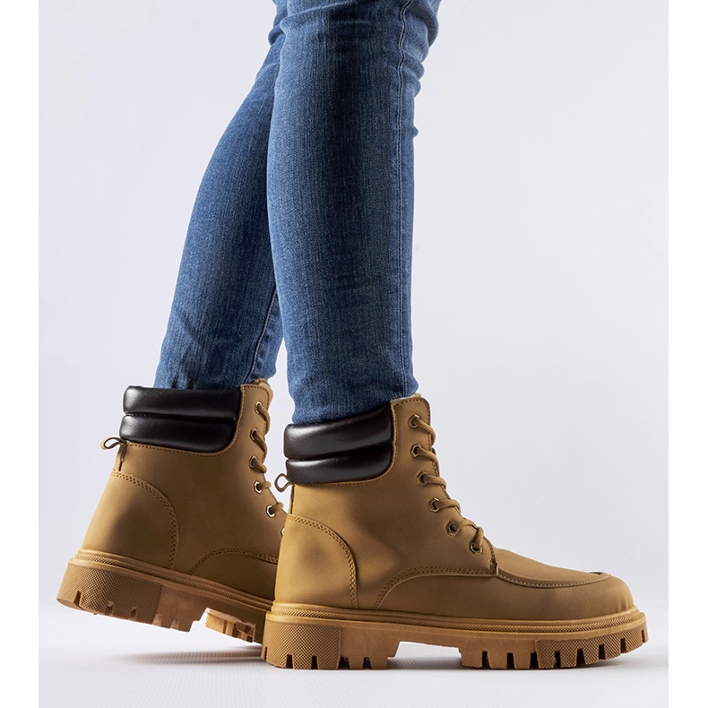 Trabalhadores Conroe marrons, isolados e foscos marrom 2