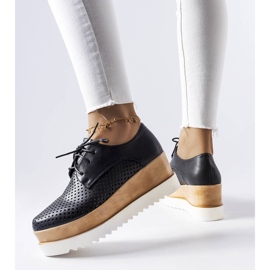 Sapato salto plataforma preto Laurent. 2 Sapato salto plataforma preto Laurent. 2