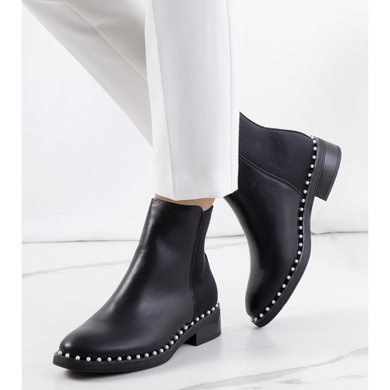 Botas pretas Pinnella preto 1