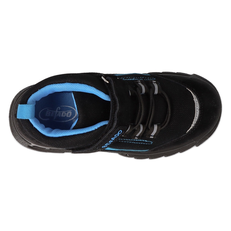 Calçado infantil Befado preto / turquesa 515Y002 1
