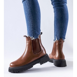 Botins clássicos Edgar com isolamento marrom castanho 1