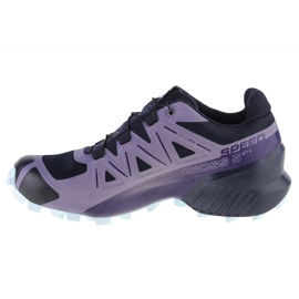 Tênis de corrida Salomon Speedcross 5 Gtx W 414618 roxo 1