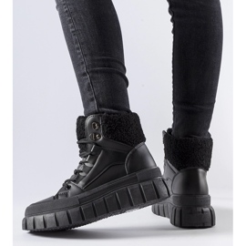 Tênis Adamsville com isolamento preto 1