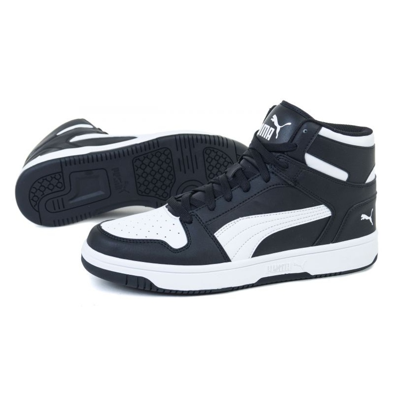 Sapatos Puma Rebound Layup Sl M 369573 01 preto 1