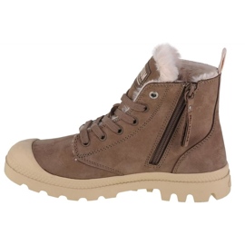 Sapatos Palladium Pampa Hi Zip Wl 95982-212-M marrom 1