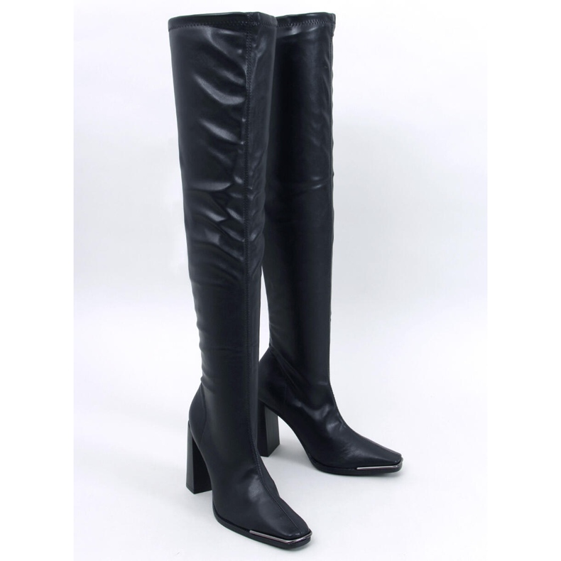 Marlone Mule preto de salto alto 1