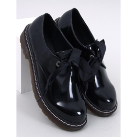 Botas Bovver Mocassins lacados Sherone Preto 1