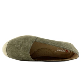 Alpercatas com biqueiras de linho JH23P Green verde 2 Alpercatas com biqueiras de linho JH23P Green verde 2