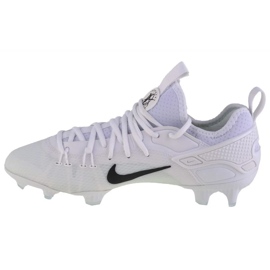 Tênis Nike Huarache 9 Elite Low Lax Fg M FD0089-101 branco 1