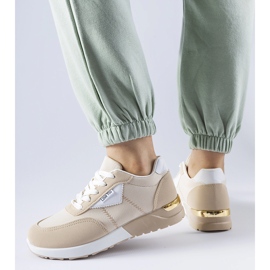 Tênis de tecido bege Geraldino 1