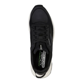 Tênis de corrida Skechers Global Jogger 237353-BKW, preto 2