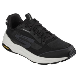 Tênis de corrida Skechers Global Jogger 237353-BKW, preto 4