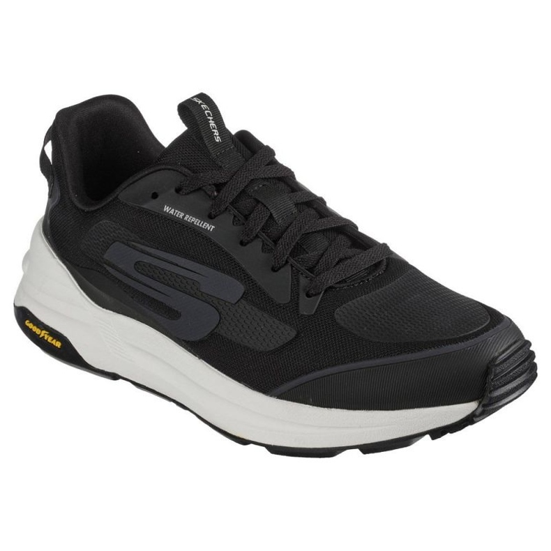 Tênis de corrida Skechers Global Jogger 237353-BKW, preto 4