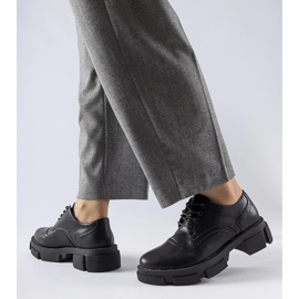 Sapatos pretos com cadarço Piazzetta 1