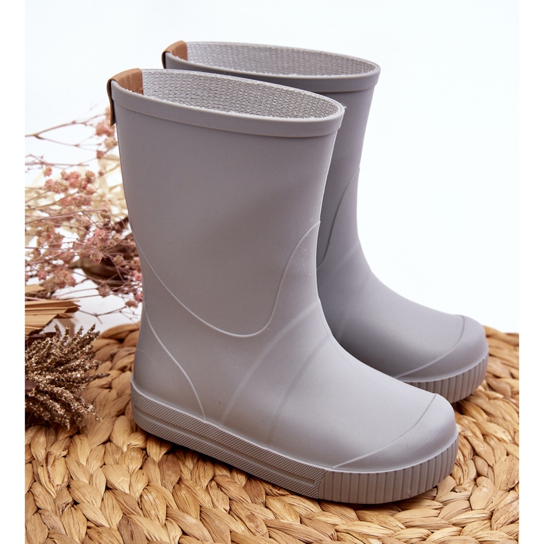 Lemigo Wellingtons infantis Wave Gokids 979 cinza 2