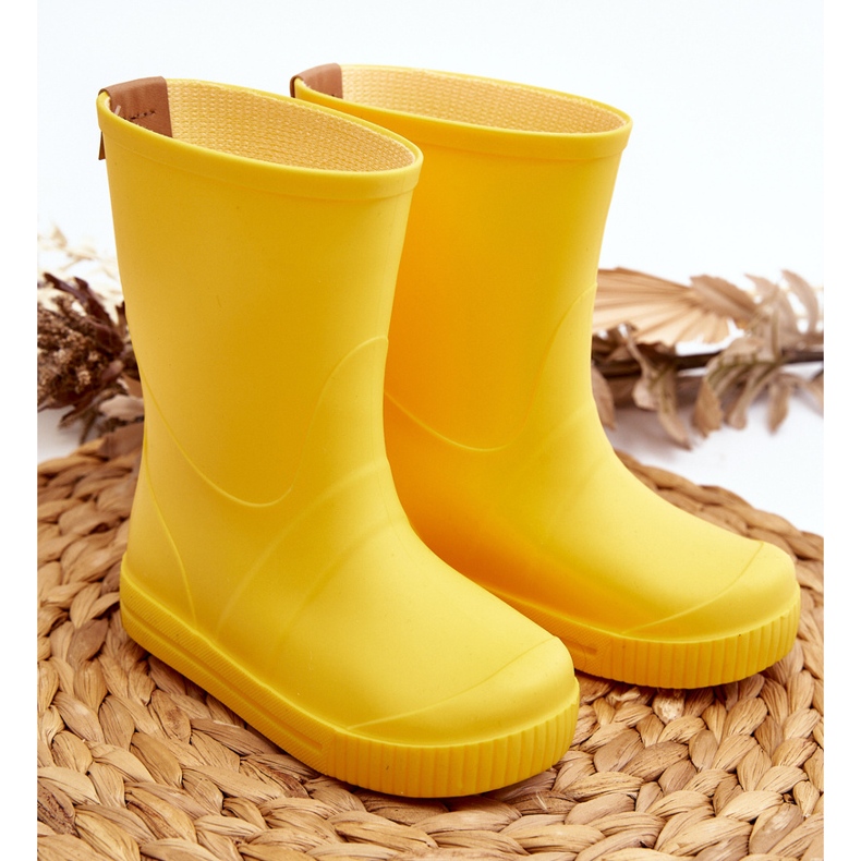 Lemigo Wellingtons infantis Wave Gokids 979 Amarelo 2