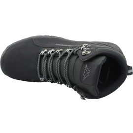 Tênis de caminhada Kappa Dolomo Mid 242752-1116, preto 2