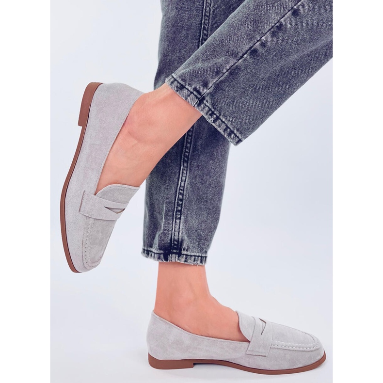 Mocassins femininos Dorry Grey cinza 1