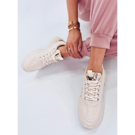 Calçados esportivos femininos Jankei Bege 1