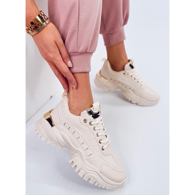 Calçados esportivos femininos Jankei Bege 2