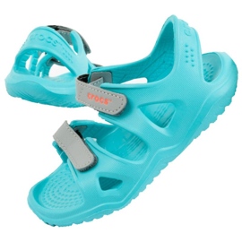 Sandálias Crocs Swiftwater Jr 204988-40M azul 1