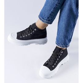 Tênis Herndon preto de cano alto 1