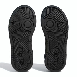 Tênis Adidas Hoops Mid 3.0 K Jr HR0228 preto 2