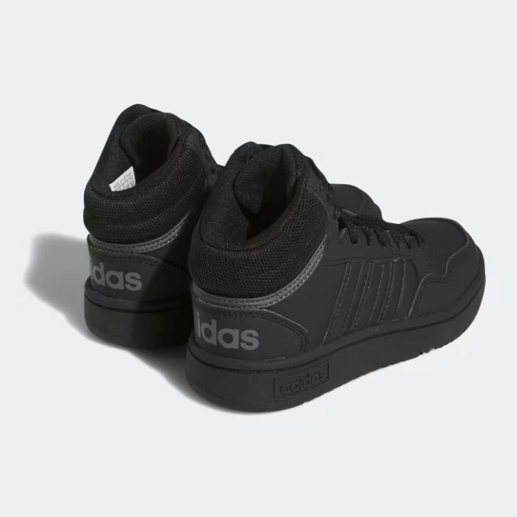 Tênis Adidas Hoops Mid 3.0 K Jr HR0228 preto 3