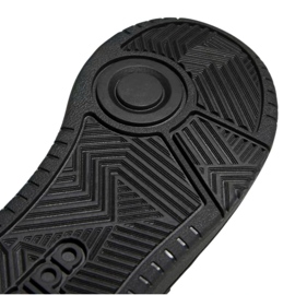 Tênis Adidas Hoops Mid 3.0 K Jr HR0228 preto 4