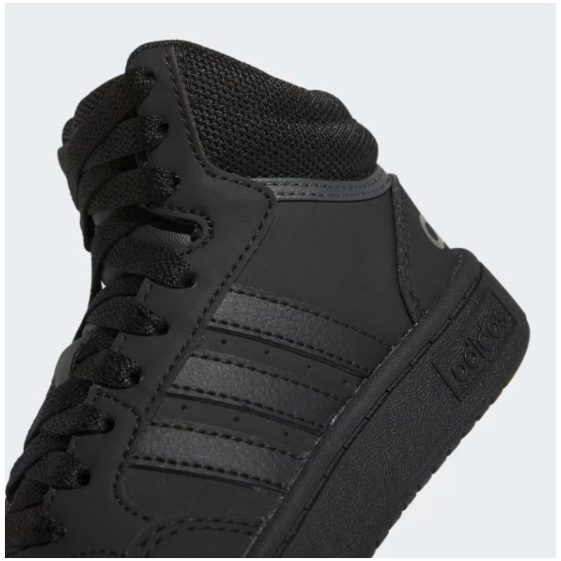 Tênis Adidas Hoops Mid 3.0 K Jr HR0228 preto 5