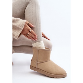Botas de neve Cross Jeans femininas MM2R4023C bege 2