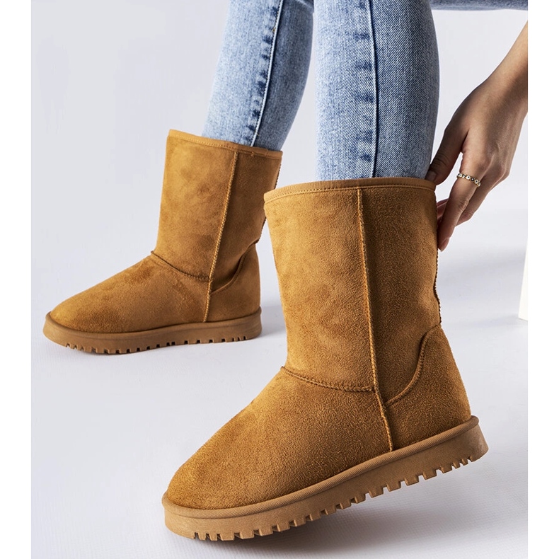 Botas de neve clássicas Ireneo com isolamento marrom 1