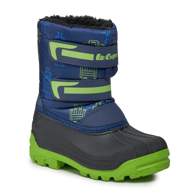 Botas de neve pretas Lee Cooper LCJ-23-44-2006K NAVY/FUCHSIA preto 1