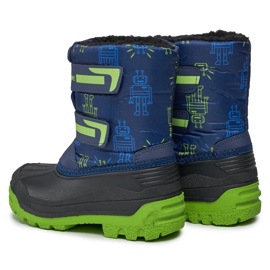 Botas de neve pretas Lee Cooper LCJ-23-44-2006K NAVY/FUCHSIA preto 2