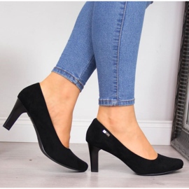 Sergio Leone W SK39T sapatos de camurça preta preto 2